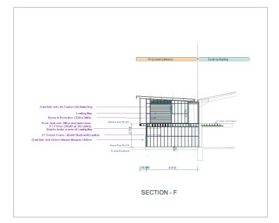 High Roof Shed Sectional details Architectural Drawing-10. CAD block in DWG format free download.