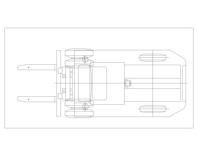 Free AutoCAD 2D Editable Drawings of Road Construction Vehicles - 6