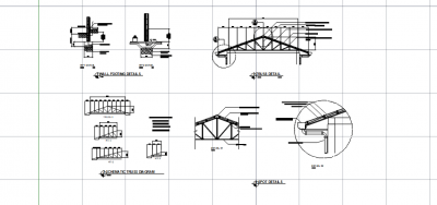 Roof Details DWG Drawing