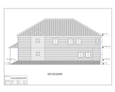 Roof Framing for Exterior wall details-3 Engineering Drawing. CAD block in DWG format free download.