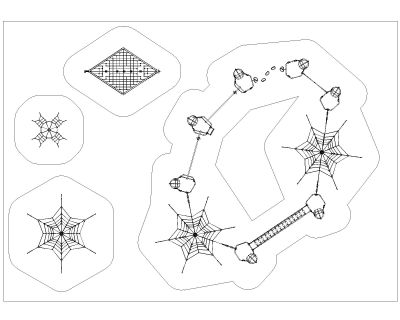 rope playground Model CAD Block DWG AutoCAD Editable Drawing (Free Download)