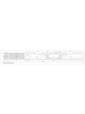 Safety Wall Design - 1 CAD Block DWG AutoCAD Editable Drawing (Free Download)