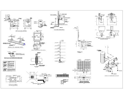 Free AutoCAD 2D Editable Drawings for SANITARY VENTILATION OUTLETS
