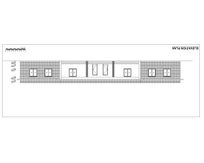 Free AutoCAD 2D Editable Drawings for School Building Elevation
