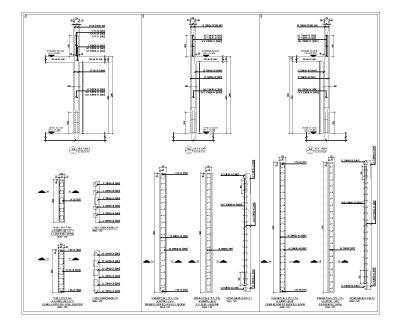“Shear Wall Reinforcement Details-2" CAD Block. Free DWG AutoCAD drawing available to download.”