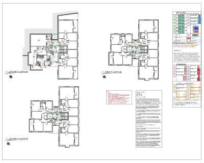 “Signage GF, 1st, 2nd Floor Scope Plans-1" CAD Block. Free DWG AutoCAD drawing available to download.”