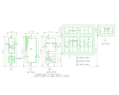 Glass & Wooden Double Door-3 CAD Block. Free DWG AutoCAD drawing available to download