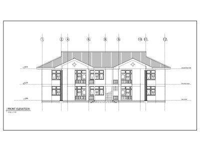 Free AutoCAD 2D editable Drawing of Single Apartment Design Complete Set- 2