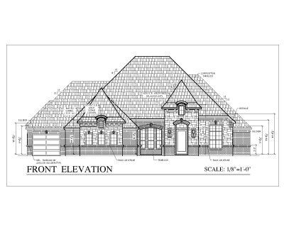 Free AutoCAD 2D Editable Drawings for Tinny & Sloping Roof House complete drawing set - 18