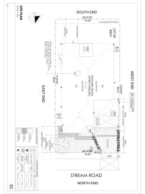 Free AutoCAD 2D Editable Drawings for Tinny & Sloping Roof House complete drawing set - 2