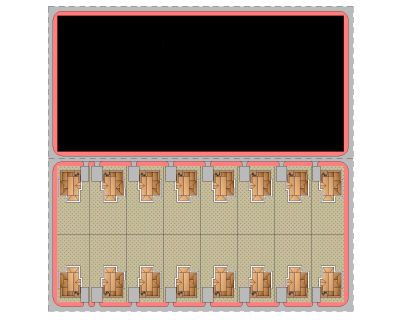 Town Planning Option - E_ Architectural Drawing. CAD block in DWG format free download.