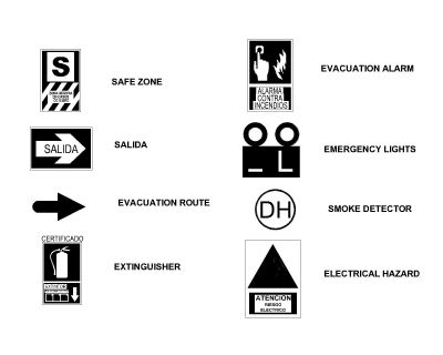 Free AutoCAD 2D Editable Drawings for Traffic Signs with Name & Title
