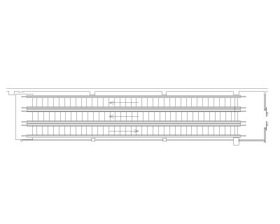 Travolator-Model Architectural Drawing. CAD block in DWG format free download.