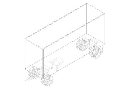 Free AutoCAD 3D Editable Model of Trucks & Wagon in 3D_ 13