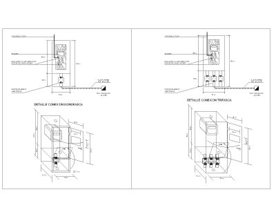 Free AutoCAD 2D Editable Drawings for UPS Diagram & Connections