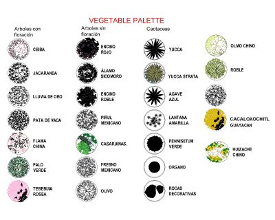 Free AutoCAD 2D Editable Drawings for Vegetable Palettes