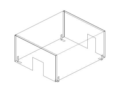 Free AutoCAD 3D Editable Drawings for Warehouse Model-1