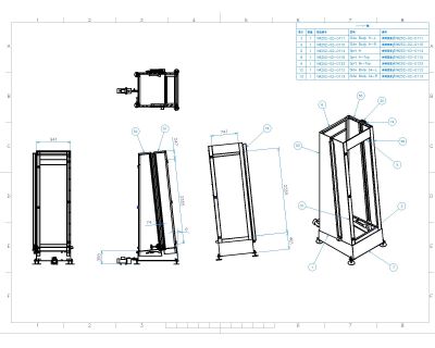 Washing Frame Fablication Architectural Drawing. CAD block in DWG format free download.