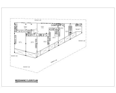 Free AutoCAD 2D Editable Drawings for on ground Water Supply Mezzanine Floor plan_3