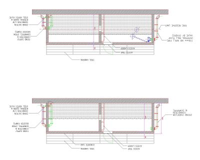 Free AutoCAD 2D Editable Drawings for Ground Water Tank Section with details