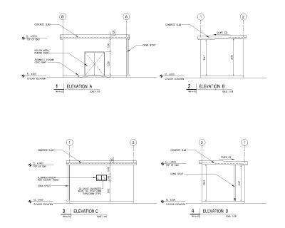Free AutoCAD 2D Editable Drawings for Well House Design- file 5