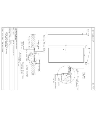 Free AutoCAD 2D Editable Drawings for Wooden Door Details