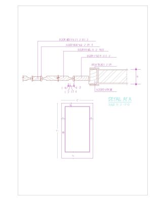 Free AutoCAD 2D Editable Drawings for Wooden doors with Glass Details - 6