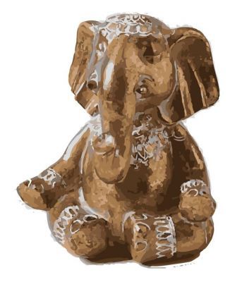 yoga elefante dwg dibujo