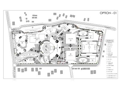 Free AutoCAD Editable Drawing of Zoning For Site Proposal_ 1