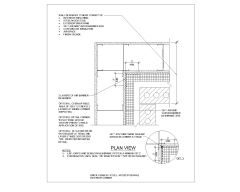 Free AutoCAD 2D Drawing for Steel Or Wood Stud Wall Interior Corner-1