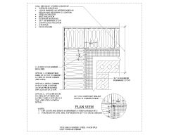 Free AutoCAD 2D Drawing for Steel Or Wood Stud Wall Interior Corner-2