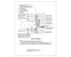 Free AutoCAD 2D Drawing for Brick Veneer Or Steel Or Wood Stud Wall Shelf Angle-3