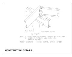 Free AutoCAD 2D Drawings for Load Bearing Wall Curtain Bridging -13