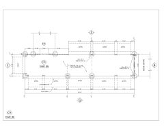 Shipping Container 40' Bar Counter-B Floor Plan