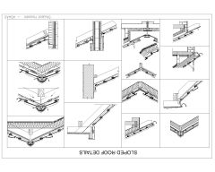 Free AutoCAD 2D Editable Drawings for Austrialian Houses Roofing Details 