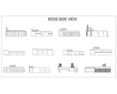 Free “Wooden Beds Symbol for AutoCAD (4)”