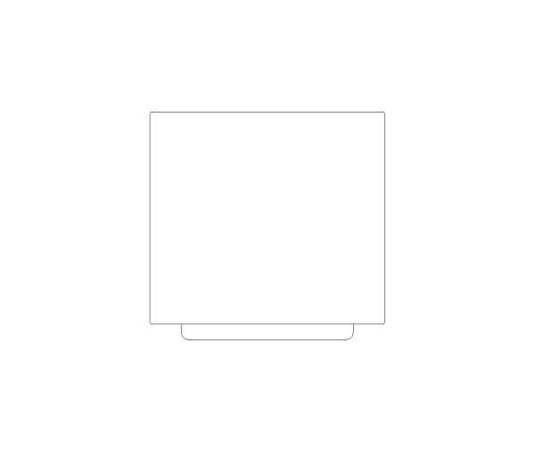Front Load Washer CAD Block. Free DWG AutoCAD Imperial drawing available to download