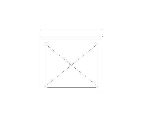 Top Load Washer CAD Block. Free DWG AutoCAD Imperial drawing available to download