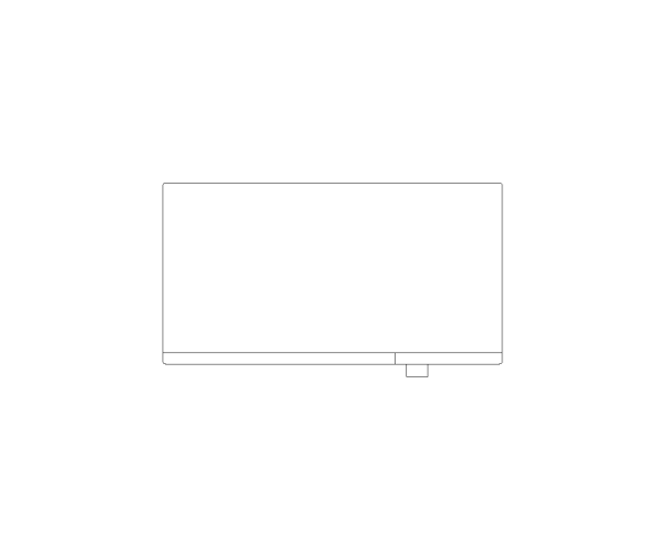 Over Range Microwave CAD Block. Free DWG AutoCAD Imperial drawing available to download