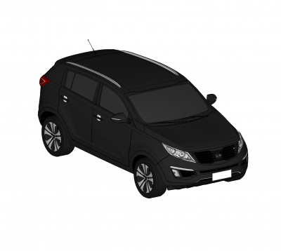 Kia sportage Sketchup modèle