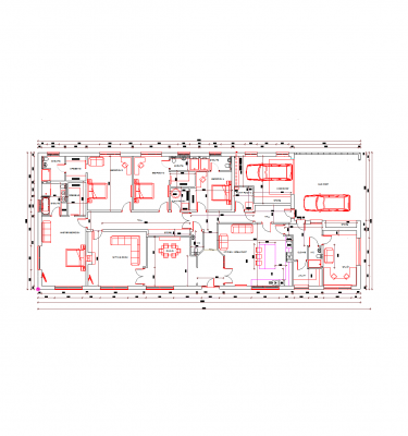 étages unique dessins conception de la maison de CAO