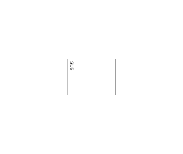 Sub Panel Symbol CAD Block. Free DWG AutoCAD Imperial drawing available to download