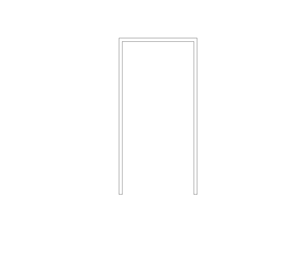 Compact Parking Stall CAD Block. Free DWG AutoCAD Imperial drawing available to download