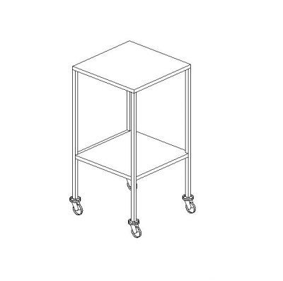 Carrello per strumenti - modello TRO131 Revit