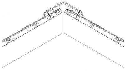 Roof Detail - Lansdown Ventilated Ridge