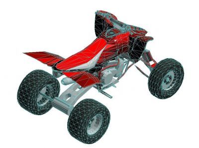 Raptor ATV Revit Family