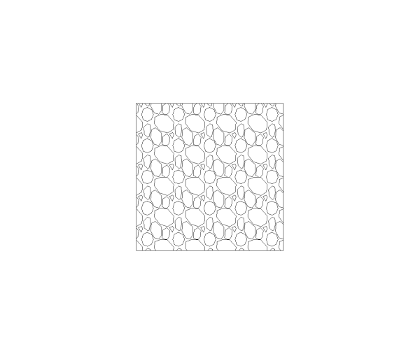 Gravel Ground Cover Hatch Symbol CAD Block. Free DWG AutoCAD Imperial drawing available to download