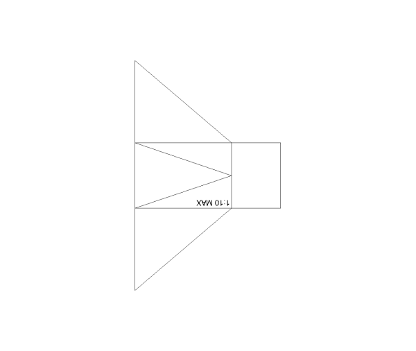  ADA Curb Cut Ramp CAD Block. Free DWG AutoCAD Imperial drawing available to download