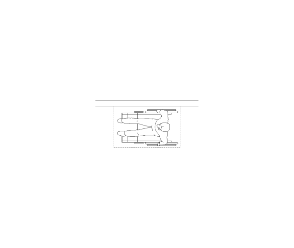 ADA Side Reach Range Diagram CAD Block. Free DWG AutoCAD Imperial drawing available to download
