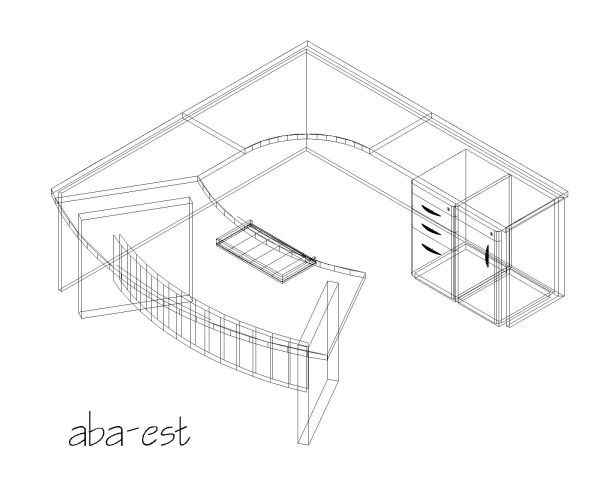 Free AutoCAD 3D Editable file of Office Furniture Work Station - 10